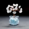 Blue crystal tree-18 pieces