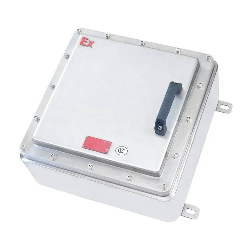 ATEX Explosion Proof Enclosure IECEx Junction Box Ex E d IIB IIC IP65 Aluminum Stainless Steel