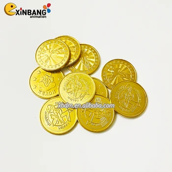Xinbang Animation Sales, Customized All Kinds of Arcade Game Token Metal Coins