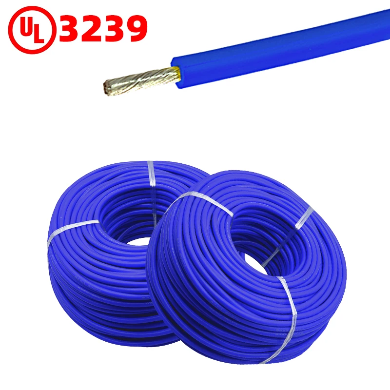 Electrical Wires for Alambre 2mm2 4mm2 Tinned Coper Automotriz Car and Ul 3239 1 4 2awg Electrical Wires