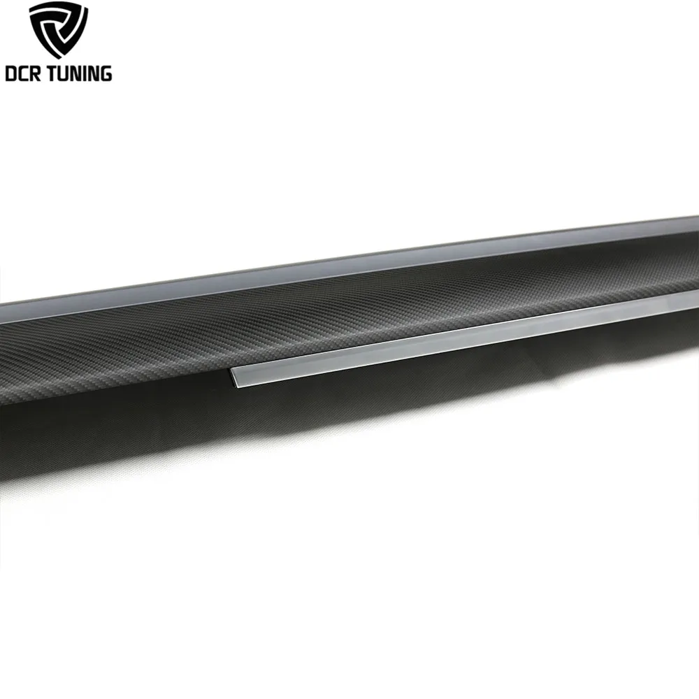 Model 3 Dashboard Trim Carbon Fiber Inner Door Matte Finish For Tesla