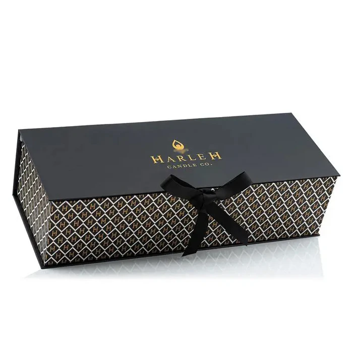Personalized Rigid Scented Candle Jar Packaging T Box Custom Luxury Candle Packaging Box For 1735