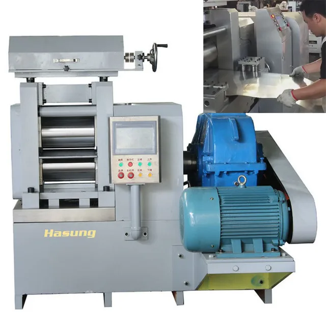 Huasung Jewelry Making Tools Electrical Sheet Rolling Mill Equipment For Making Jewelry