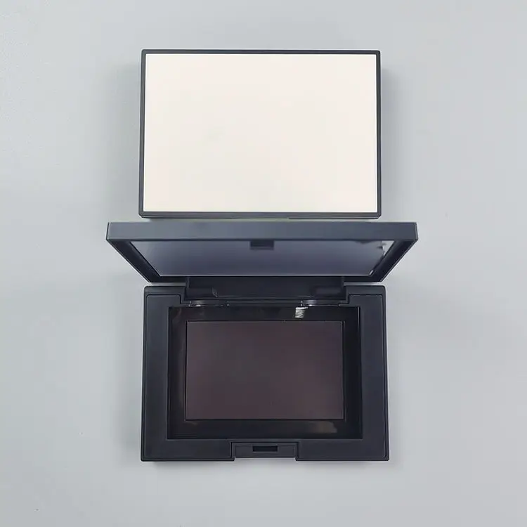 Cosmetic Powder Compact Packaging Makeup Blush case Plastic Empty Eyeshadow Palette 13.5g