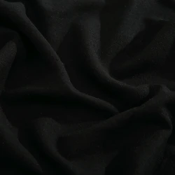 36M/M Eco Sustainable Silk Black Peaceful Ahimsa Silk Fabric NO 3