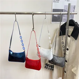 2026 Factory Wholesale Low-price Women's Single-shoulder Bags PU Leather Underarm Bags for Ladies