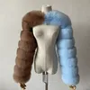 khaki+sky blue