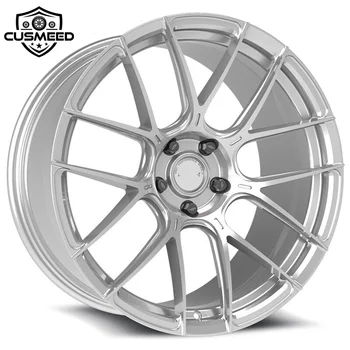 Cusmeed customized 18-22 inch 2-piece forged alloy wheels 5x112 5x120 wheels forged blank for Porsche Luxury cars