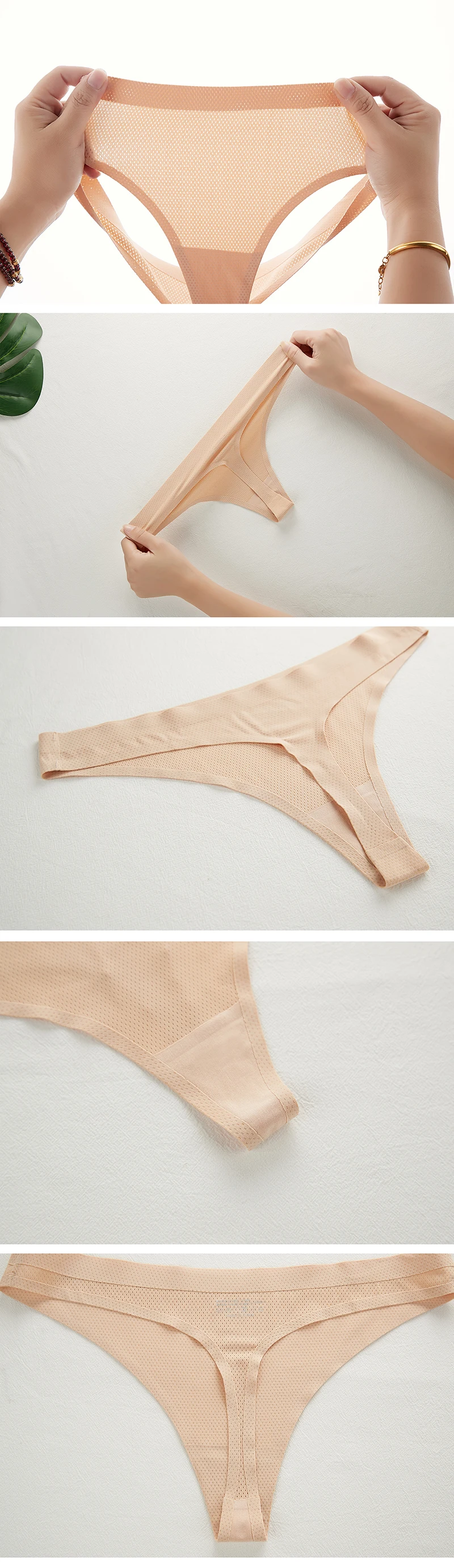 Aerie Ribbed High Waisted Thong Underwear