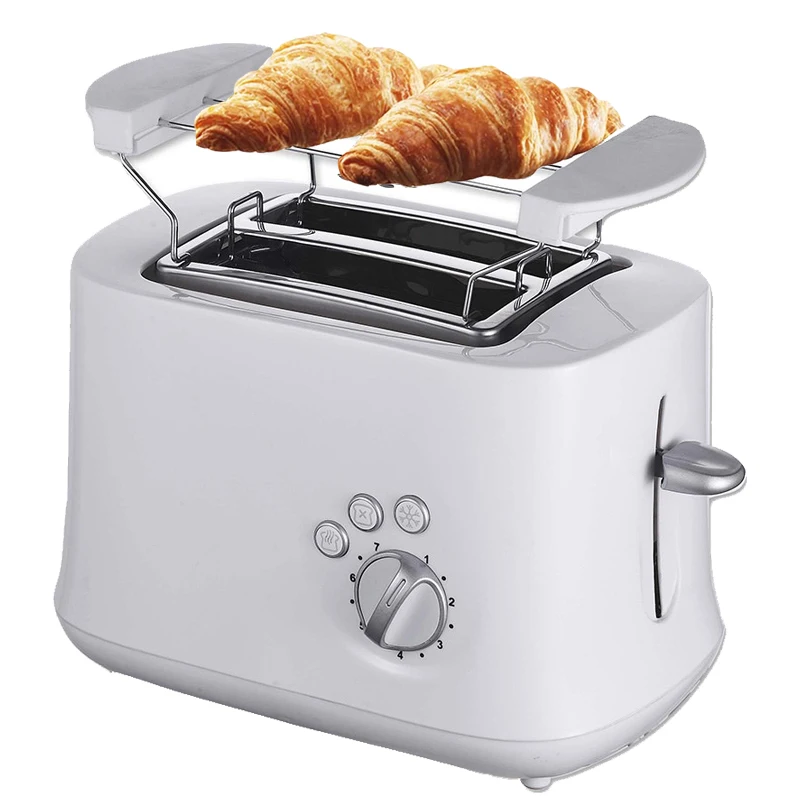 Made in China Transparent Toaster with Multifunction Auto Pop up Shut off