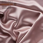 OEKO-TEX-100 Manufacture In Stock 22 Momme Silk Material 100% Pure Mulberry Silk Satin Fabric