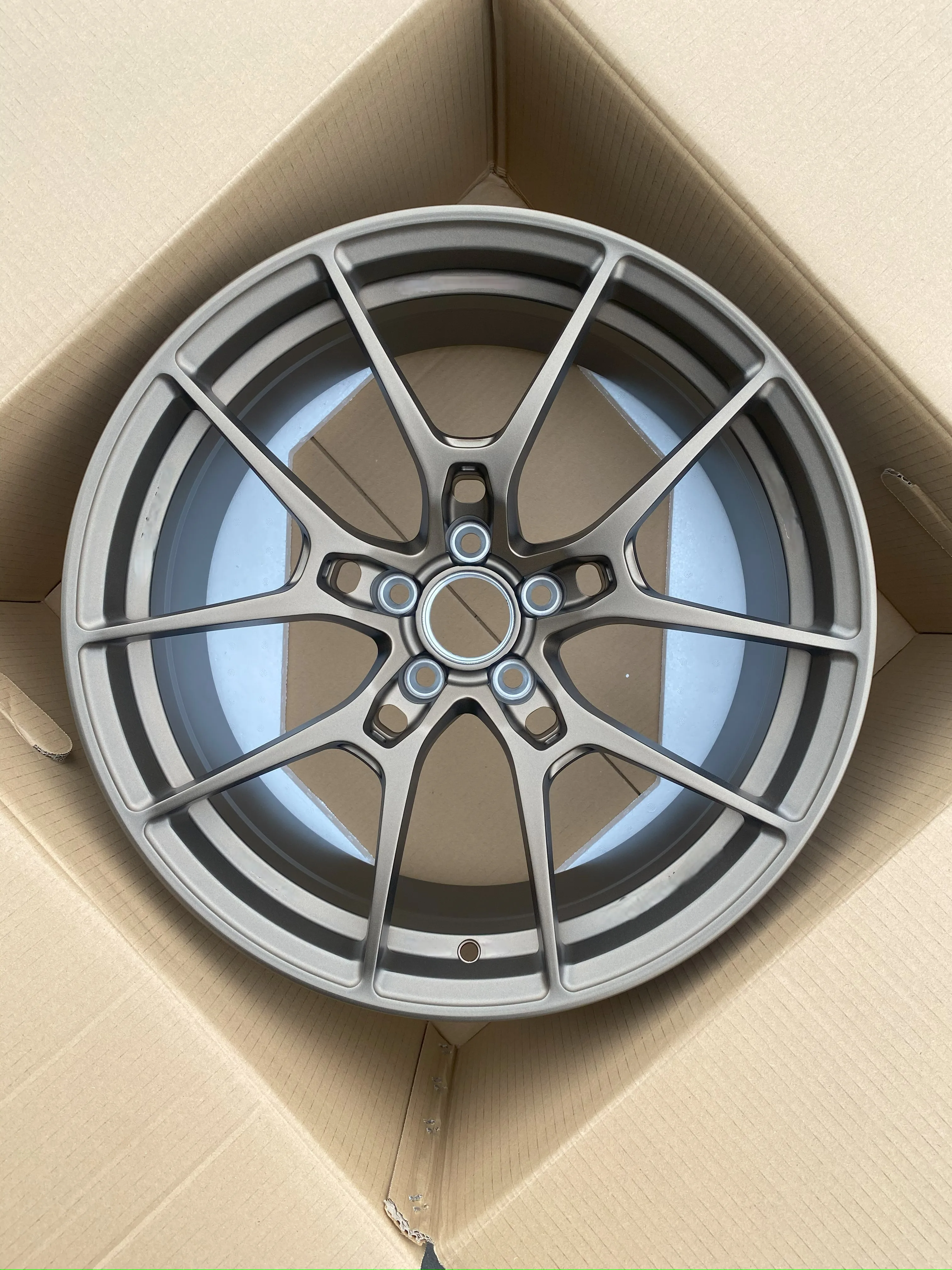 GVICHN one piece custom forged wheels for sports car 16 - 26 inch aluminum alloy rims 5x112 5x114.3 5x120 monoblock wheel hub