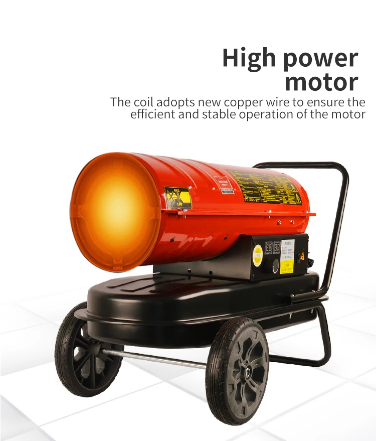 Industrial Oil Filled Kerosene Diesel Hot Air Heaters 20/30/50/60/63/80