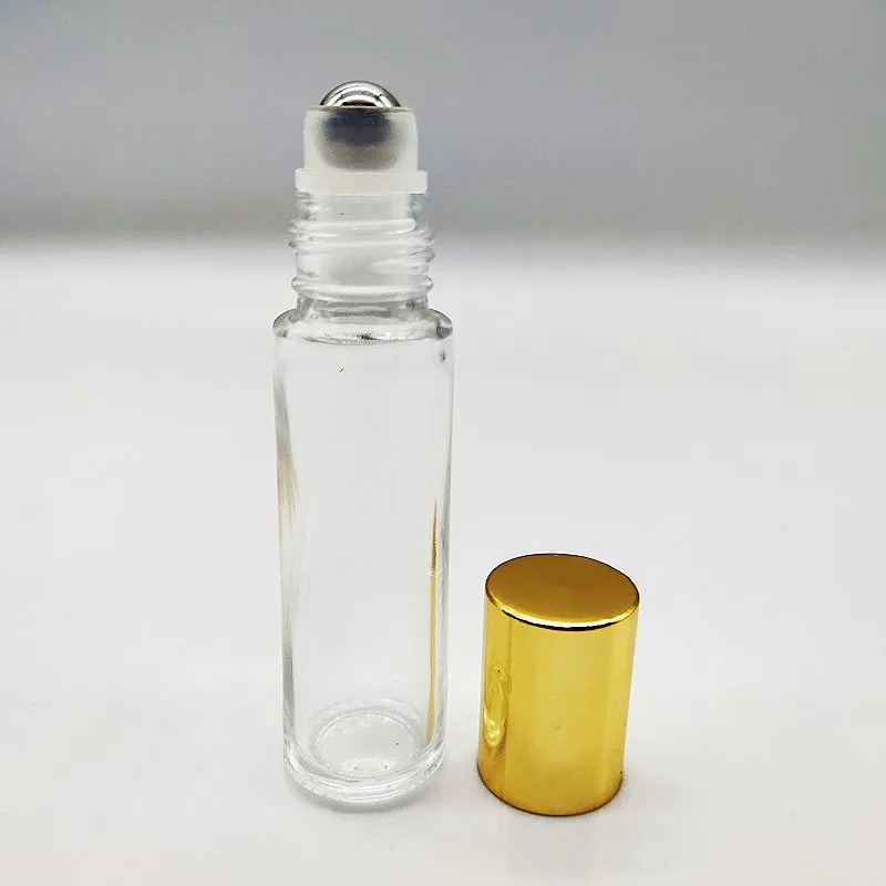 10ml Clear Essential Oil Glass Roll on Bottle Perfume Bottle for Essential Oil