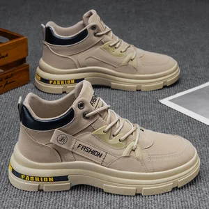 M107 Labor Protection Men's Boots Autumn Breathable Non-slip Wear-resistant Work Waterproof Sports Workwear Martin Trendy Shoes