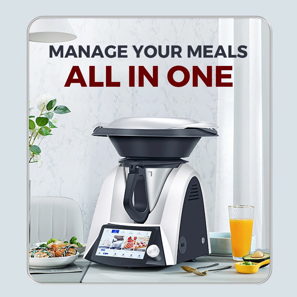 All in One Multifunction Kitchen Robot Good Market Complete Thermomixer Food Processor Cooking Robot