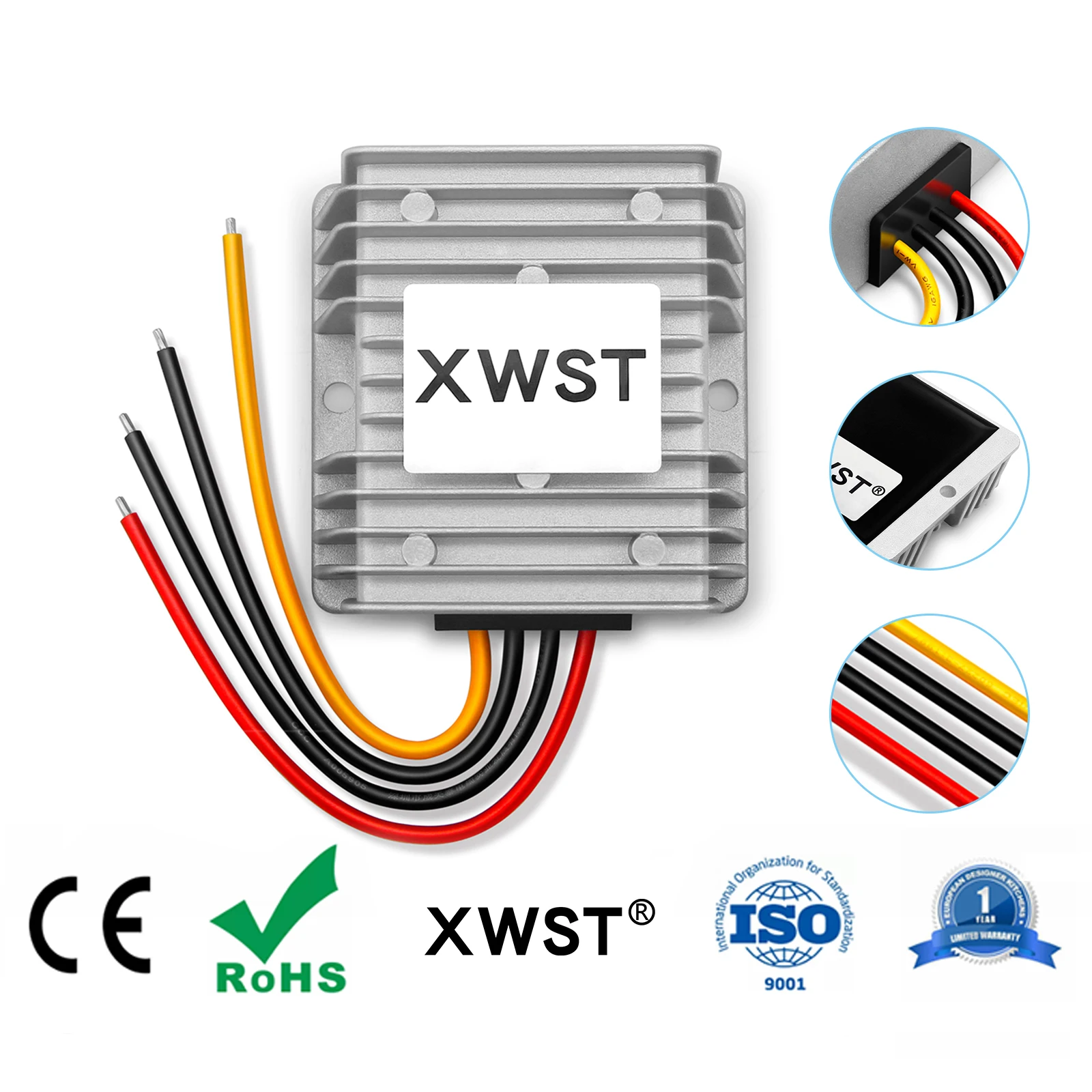 Convertisseur 18-36V Vers 24V - 6A | Step Up Régulateur Tension | Module Auto