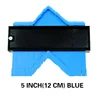 12cm-5 inches-blue opp-abs