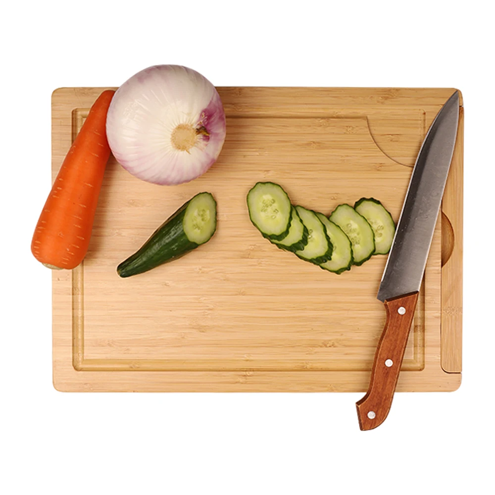 Bamboo Natural Wood Intelligent Chopping Block Cutting Board with  Electronic Scales for Kitchen Utensils