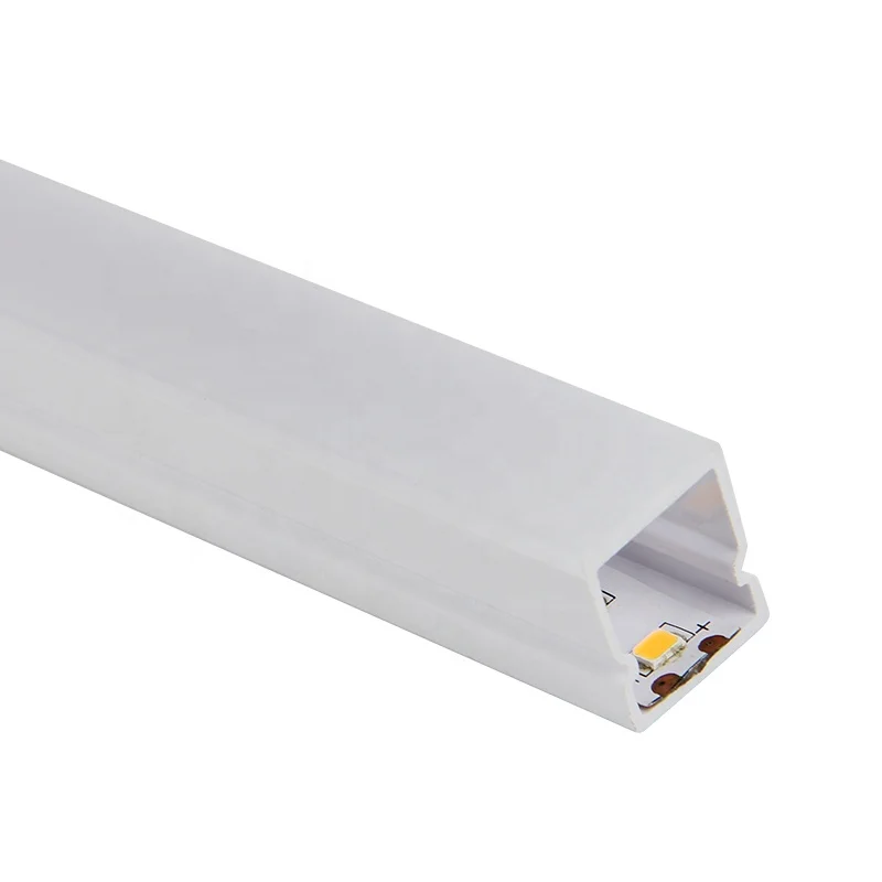 Водонепроницаемый профиль из ПВХ для корпуса светодиодной ленты, профильная Светодиодная лента, пластиковая крышка