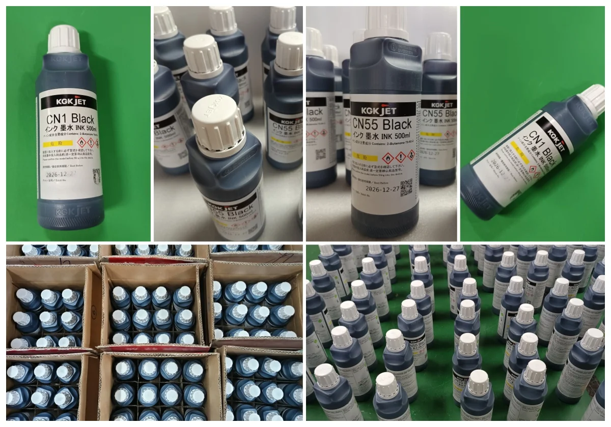KGK Printer CN55-Y 1L Solvent, Original-Grade Alternative Inkjet ...