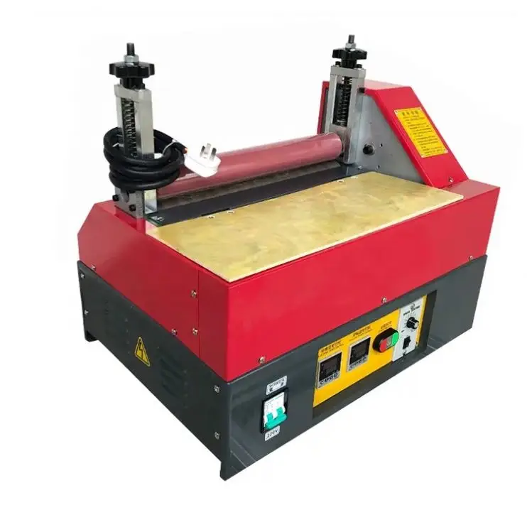 TEBAK Hot Melt Glue Roller Coater Coating Gluing Machine Paper Sanitary Products Box EVA Hot Melt Gluing Machine