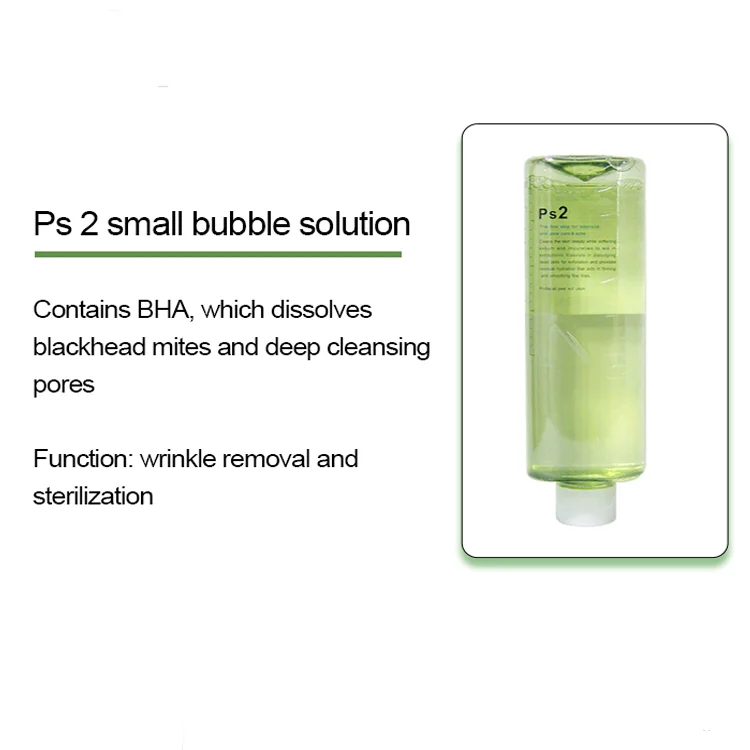 500ml Microdermabrasion Diamond Hydro Water Oxygen Aqua Peeling Cleaning Water Oxygen Jet Aqua Peel Suction Beauty Solution