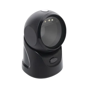 Desktop Barcode Scanner 2d Omnidirectional for POS Supermarket Platform QR Code Reader