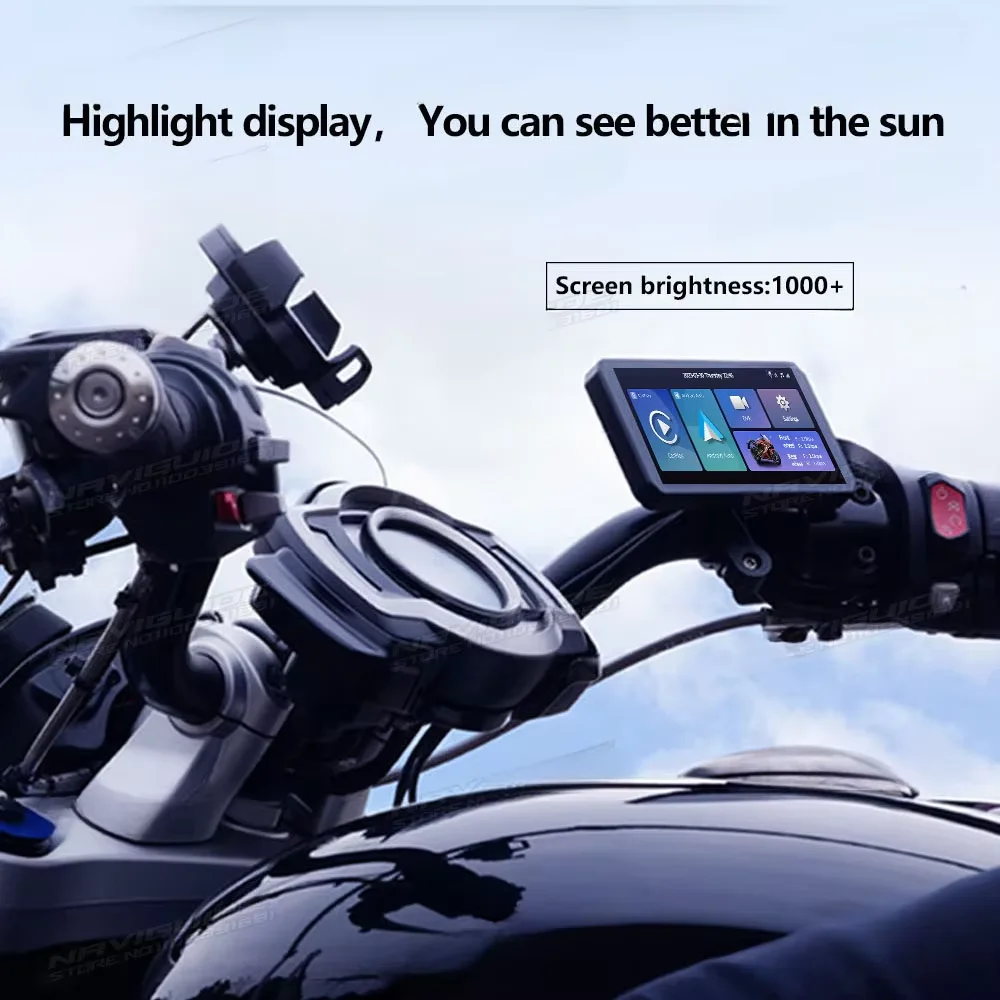 Highlight Display, Sunlight Readable, 1000+ Brightness