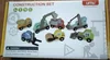 12 small cars-construction vehicle set