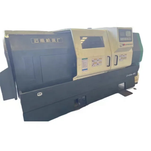 CNC Lathe Secondhand Machine CY CA K510n 1000mm 1M 510mm  Yunnan Best Brand Used Limited Qty Flat Bed