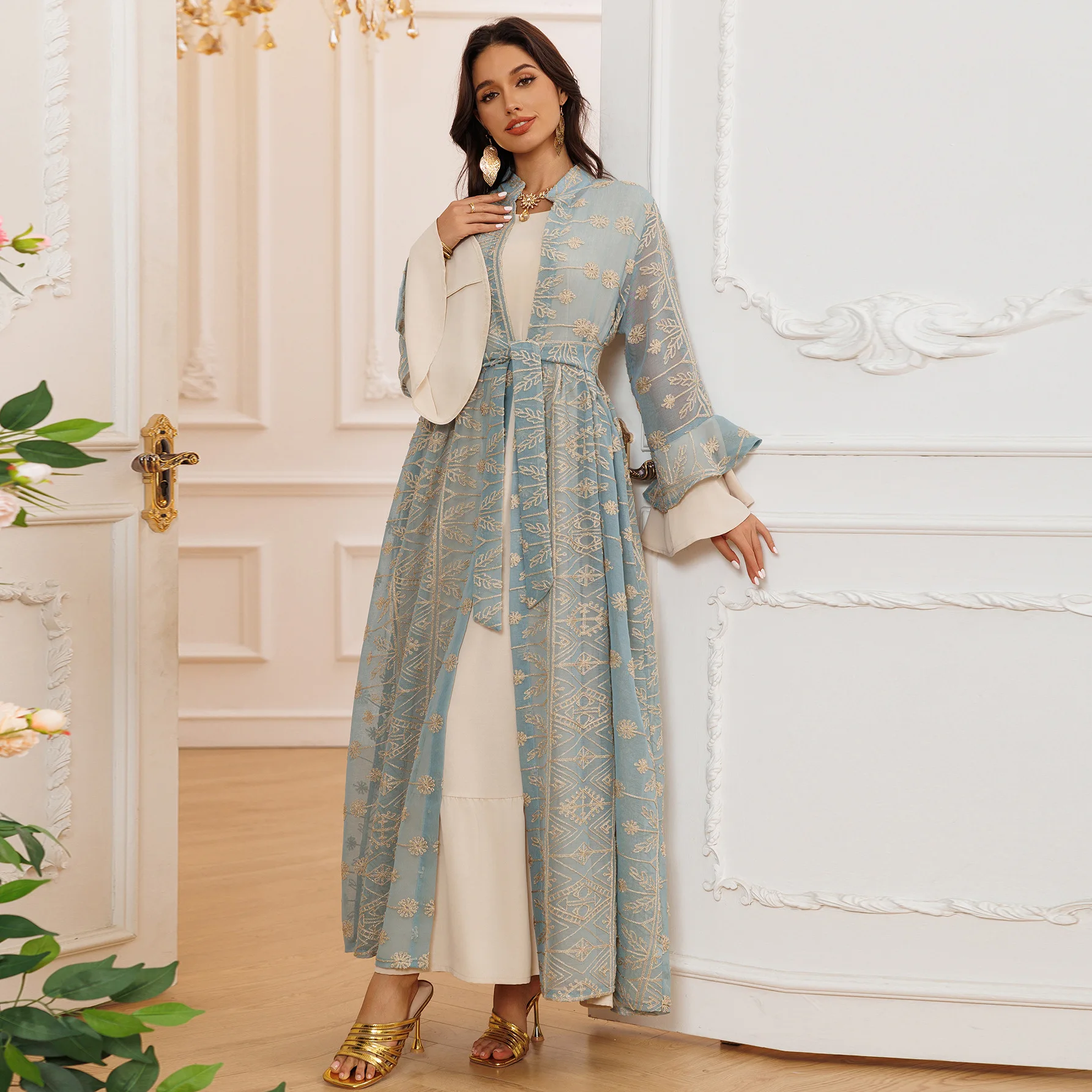 A-197 Iraqi Embroidery Ramadan Luxury Modest Evening Abaya Dress Trumpet Long Sleeves Abaya Dress Islamic Eid Dubai| Alibaba.com A-197 Iraqi Embroidery Ramadan Luxury Modest Evening Abaya Dress Trumpet Long Sleeves Abaya Dress Islamic Eid Dubai| Alibaba.com