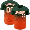 Gradient-dark Green and Orange