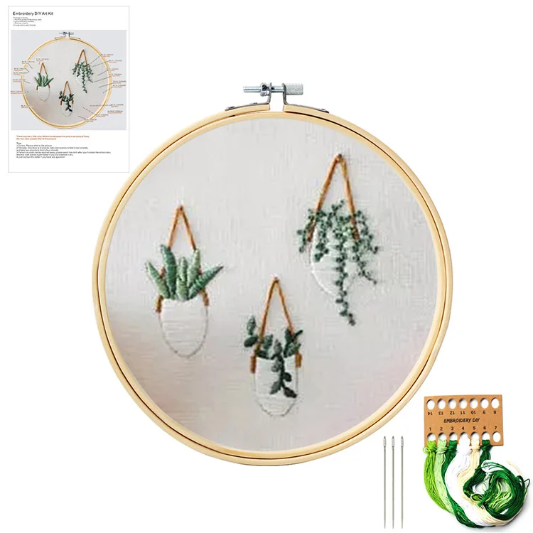 Оптовая продажа набор ручной вышивки для начинающих в том числе Наборы инструментов рукоделия