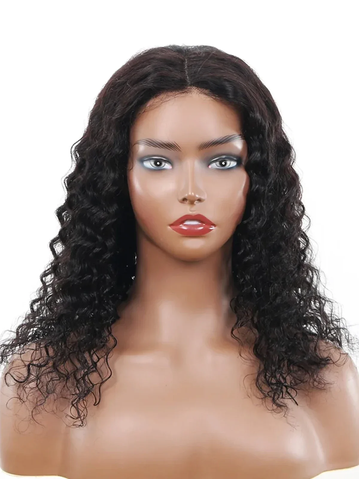 7x6 Wear And Go Bob-parykker for kvinner Ekte hår Dypbølget blonder foran Parykk Kort Bob-lukking Parykk Remy-hår Limfri parykk 250 tetthet_voghion.com