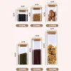 clear glass jars