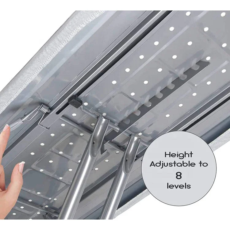 Swirl Plus Ironing Board Extension with Sockets Organizer for Clothing & Cleaning Use