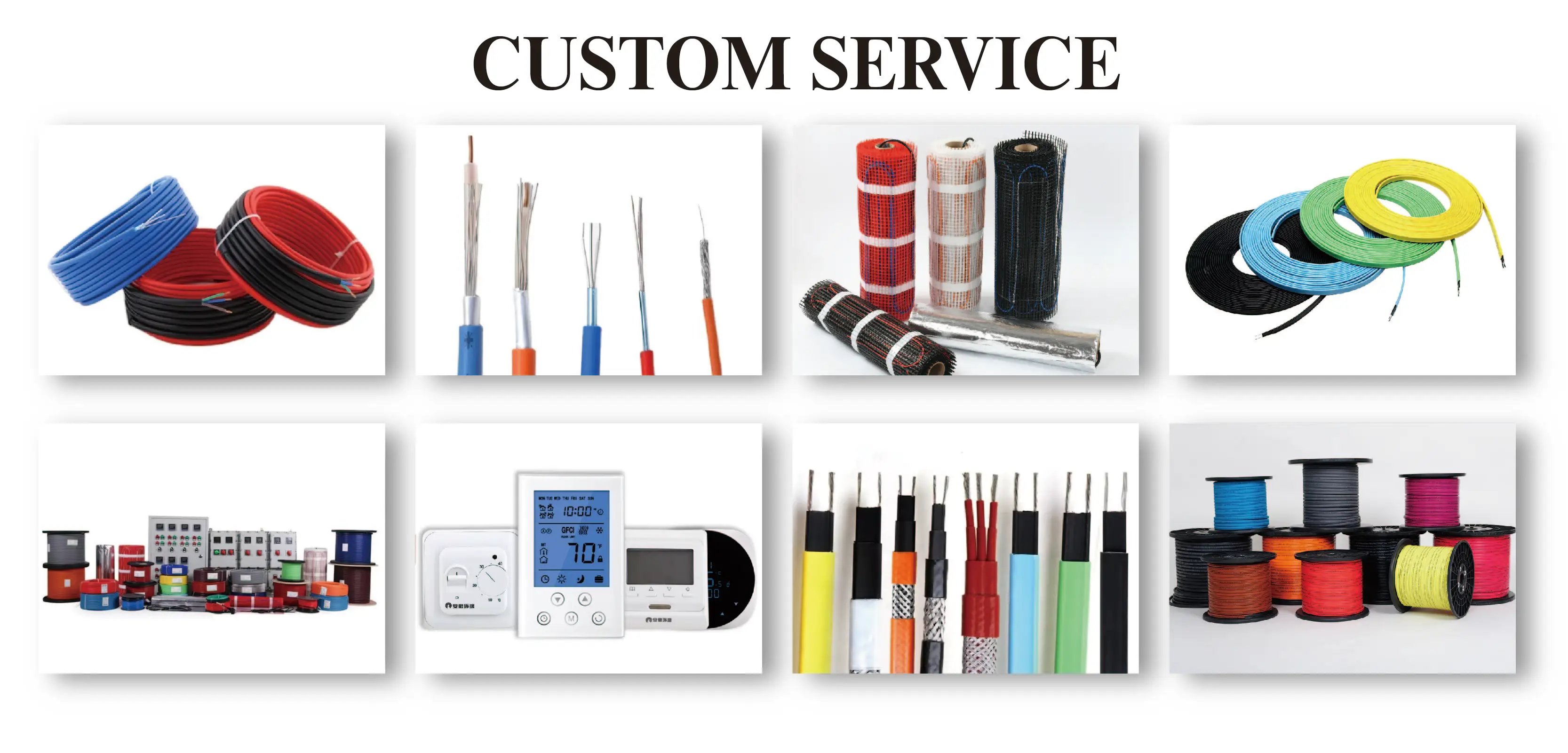 product floor warming system intelligent electric underfloor 220v 230v heating mat-7