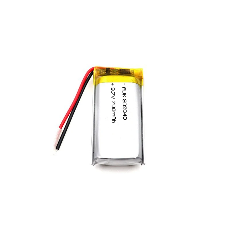 802040 700mah 3.7v Lipo Li-polymer rechargeable battery for