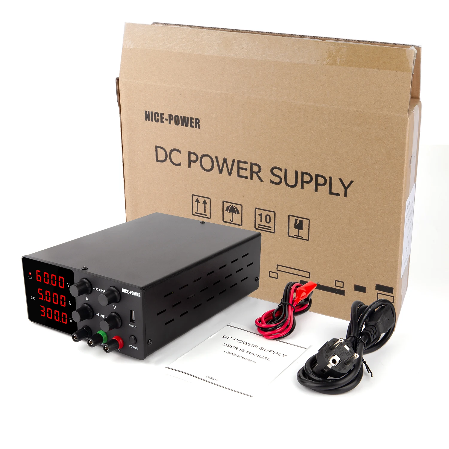 Laboratory programmable switching dc power supply for plasma magnetron