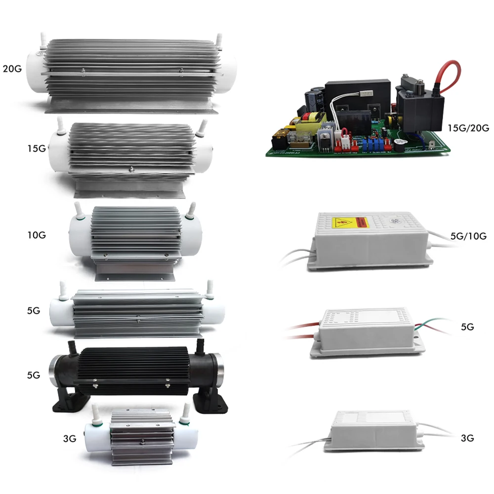 Qlozone Ozone Spare Parts Power Source Ozone Quartz Tube High Voltage Transformer for Ozone Generator