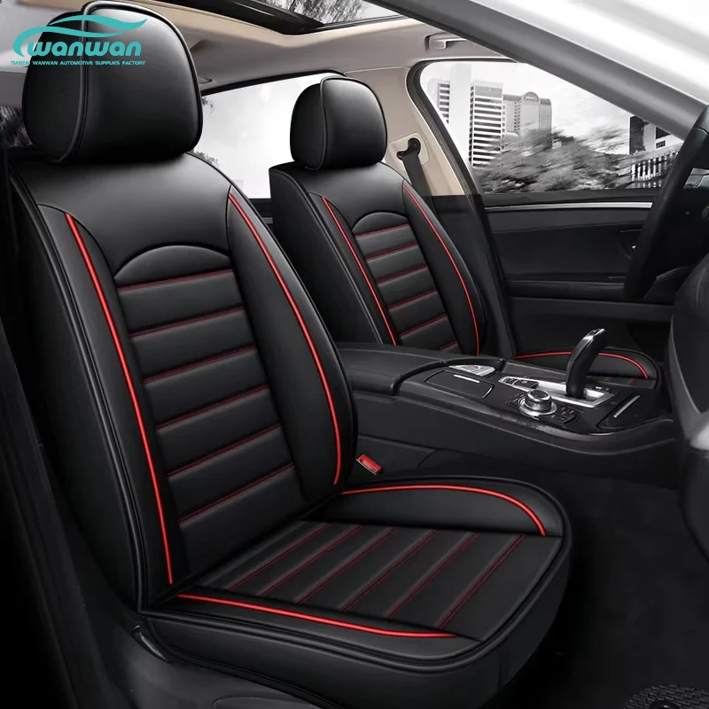 Amazon Summer All-Inclusive Leather Five-Seat Car Seat Cover Universal Four-Season Cushion for Cross-Border Foreign Trade