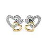 Quality Brass with 18K white & Yellow gold plated