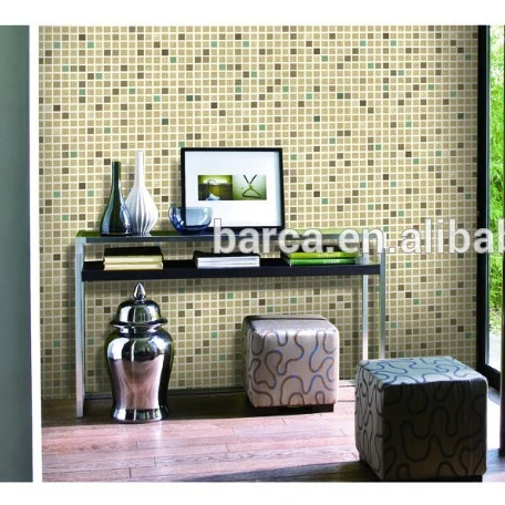 浴室の壁のための3dモザイク壁紙雲母の壁紙 Buy 壁紙3d マイカ壁紙 壁紙浴室の壁 Product On Alibaba Com