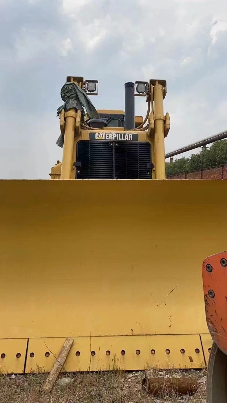 Японский строительный/Подержанный бульдозер D9N гусеничный D7h D7r D6h Подержанный