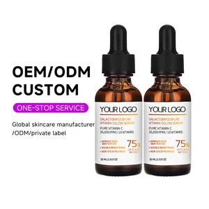 OEM ODM Skin Care Serum Organic Whitening Anti Aging VC Vitamin E Moisturizing Extracts Liquid Facial Skin Repairing Essence