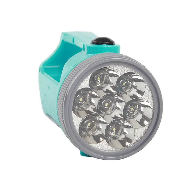 Portable Outdoor Battery Cheap Plastic  Led Cob Sidelight Promotional Flashlight Camping Light Handheld Searchlight supplier