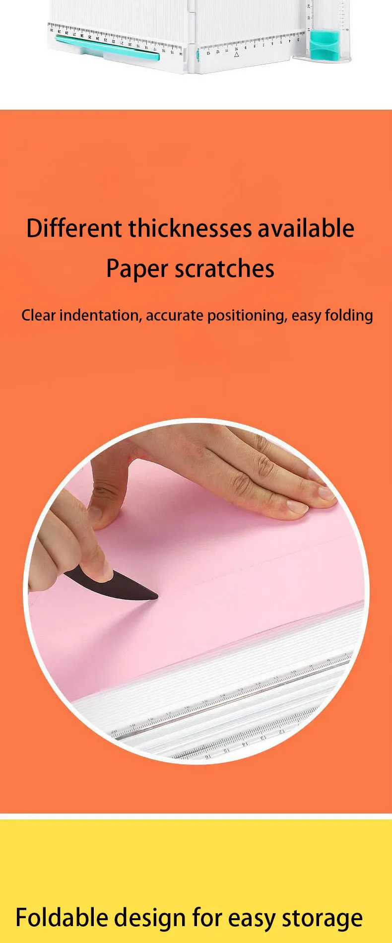 New Product A4 Diy Manual Cutting And Creasing Dualpurpose Paper