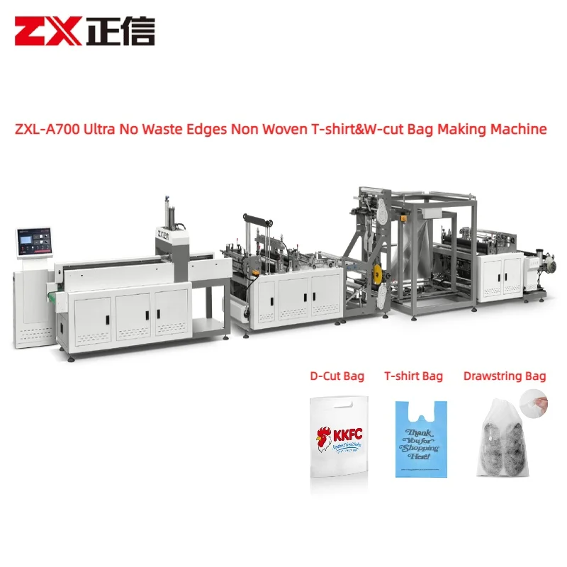 ZXL-A700 Ultra Non-Woven T-Shirt Bag Making Machine