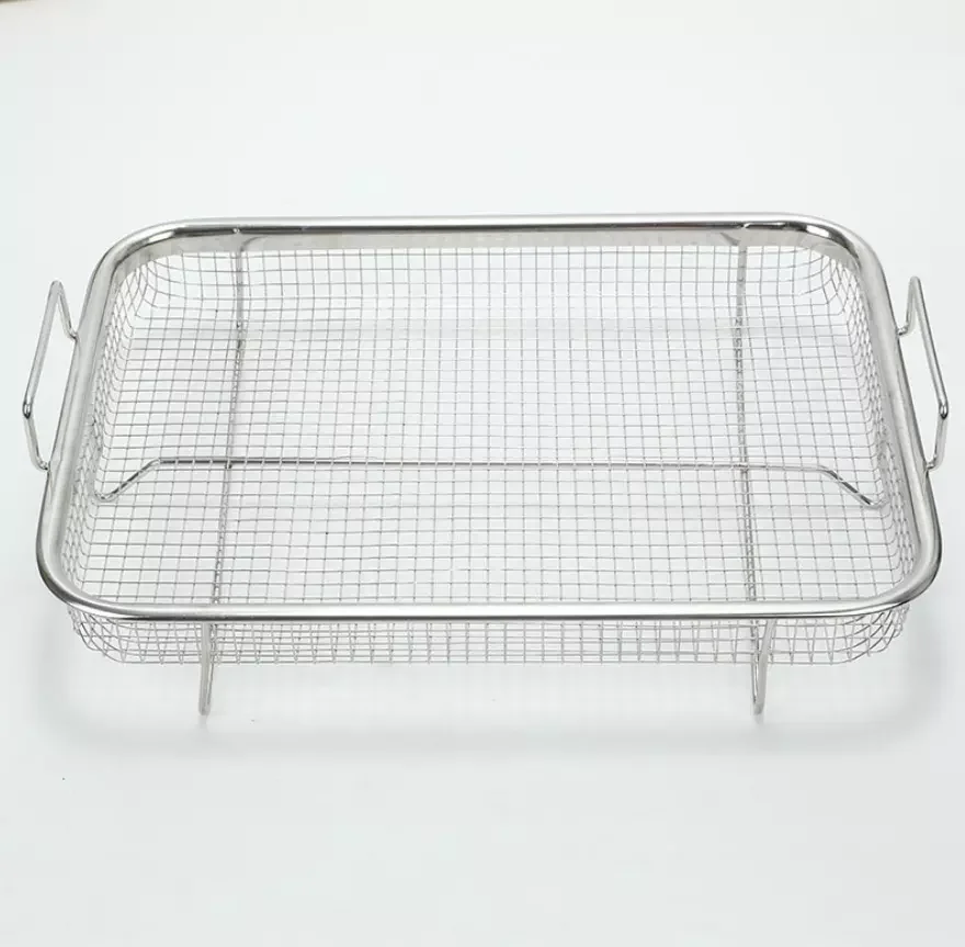 High Quality 304 Stainless Steel Kitchen Wire Mesh Basket Fruit And Vegetable Wire Mesh Basket